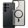 Kryt na Samsung Galaxy S26 Ultra Clear Mag Cover s MagSafe Black Glitter