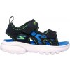 Detské sandále Skechers, RAZOR SPLASH - AQUA BUDDIES čierna,modrá,reflexný neón,biela 25