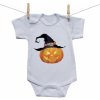 Boodyy Body s krátkym rukávom Halloween tekvica 68 (3-6 mesiacov)