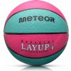 BASKETBALOVÁ LOPTA PRE DETI 3-10 rokov METEOR LAYUP #4 gumová
