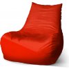 Sablio Vodeodolný sedací vak Bean Červeno-oranžová 100 × 90 × 45 cm