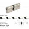 AGB - Vložka SCUDO DCK S obojstranná cylindrická vložka 40+50 mm + 5x kľúč