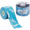 Nasara Kinesiology Tape Dragon tyrkysová 5 cm x 5 m