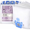 20 x SÁČKY DO VYSÁVAČA Zelmer Aquawelt 919.0 SP Textilné veľké VRECKÁ G9-W