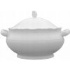 Lubiana Afrodyta porcelánová biela polievková misa/váza s pokrievkou 2,7 l - na vývar a polievky
