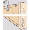 HAWA REGAL A 25 H FS sada kování 1200 x 2400 mm, 1 dveře