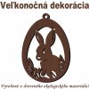 Veľkonočné vajíčko na zavesenie 3 Tmavá