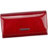 Gregorio peňaženka prírodná koža červená dámská