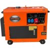 KRAFT&DELE KD121 7000W Elektrocentrála Generátor prúdu AVR 12V / 230V / 380V Diesel + ATS