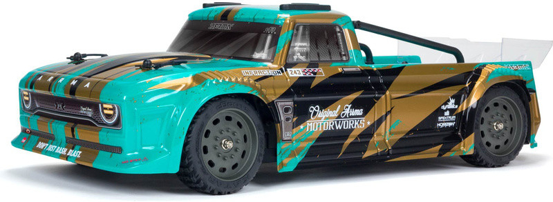 ARRMA Arrma Infraction Mega 4WD RTR tyrkysová ARA4215V3BIT2 1:8