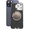 Apple iPhone 15 Pro Max - Sklo Zadného Housingu + Sklíčko Kamery + Kovový Pliešok + Magsafe Magnet (Blue Titanium), Blue Titanium