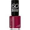 Rimmel London 60 Seconds Super Shine Nail Polish lak na nechty 340 Berries And Cream 8 ml