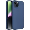 Obal / kryt na Apple iPhone 14 ( 6.1 ) modré - Forcell SILICONE