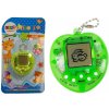 Elektronická hra Tamagotchi zelená s krátkym retiazkom