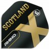 Winmau Letky Rhino Black & Gold Flag - Scotland W6905.202