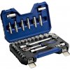 Sada nástrčných klíčů LUX-TOOLS Comfort 12,7 mm (1/2 ) a 10 mm (3/8 ), 32dílná