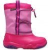Crocs snehule pre deti ružové, veľkosť 34,5