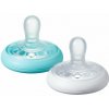 Tommee Tippee Cumlík, breast-like, silikón Natural, 6-18m, 2ks