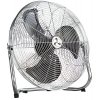 Podlahový ventilátor ,lesklý kov pochrómovaný, 3-stupňový spínač