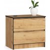 Nočný stolík K60 2SZ CLP dub craft