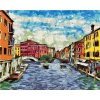Benátky podľa Van Gogha, 40×50 cm, bez rámu a bez vypnutia plátna 6044150