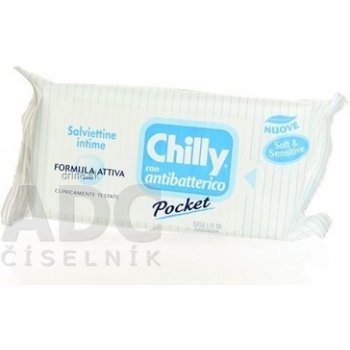 Chilly Intima Antibacterial intimní ubrousky 12 ks