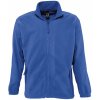 SOĽS North Pánska fleecová mikina SL55000 Royal blue 4XL