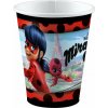Papierové tégliky 250ml 8ks Miraculous - Ladybug - Amscan