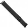 Remienok FIXED Sieťovaný nerezový remienok Mesh Strap so šírkou 20 mm pre smartwatch čierny FIXMEST-20MM-BK