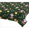 Bellatex obrus VÁNOCE vánoční motiv zelený 70x70cm