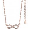 Olivie Strieborný náhrdelník NEKONEČNO ROSE 4660 Ag 925; ≤2 g.
