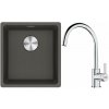Súprava granitový drez Franke Maris 125.0716.374, kuchynská batéria Franke Lina 115.0693.228