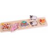 Bigjigs Baby Drevené vkladacie puzzle farma