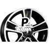 DIEWE WHEELS MAMMUT 5 NERO S MACHINED - Schwarz Glanz Frontpoliert 7.00 x 16 ET 55.00 5x130