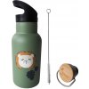 Kikadu Detská termofľaša Lion Olive 350ml