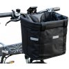 Multifunkčný skladací textilný košík na bicykel