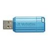 Verbatim USB flash disk, USB 2.0, 128GB, Store,N,Go PinStripe, modrý, 49461, pre archiváciu dát
