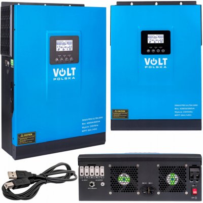 VOLT Sinus Pro Ultra 8000 48/230V 4000/8000W + 80A MPPT 145V