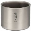 Termohrnček Snow Peak Titanium Double Wall M 200 ml Stacking Mug