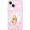AppleMix DISNEY kryt pre Apple iPhone 14 - Medvedík Pú a Prasiatko - skutoční priatelia - gumový