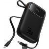 NONAME Baseus power banka Qpow 10000mAh 30W černá s USB-C kabelem
