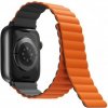 UNIQ Revix obojstranný remienok pre Apple Watch 45 mm / 44 mm / 42 mm - sivo-oranžový 8886463679128 - možnosť vrátiť tovar ZADARMO do 30tich dní