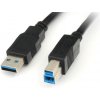 PremiumCord Kabel USB 3.0, A-B, 9pin, 2m ku3ab2bk