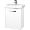 Dreja Kúpeľňová skriňa DOOR SZD 50 - M01 Biela mat / Úchytka T06 / M01 Biela mat / Levé