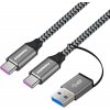 PremiumCord USB-C kabel (USB 3.2, 5A,20Gbit/s) 2m ku31cq2