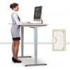 Hobis Výškovo nastaviteľné stoly Motion Ergo 3 - Podla výberu, Elektrický zdvih, 1200 mm, 610 - 1280 mm, 900 mm, pamaťový ovládač