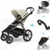 Set 4v1 Thule Urban Glide 4-wheel Soft beige 2024 + pláštenka + ochranná sieť + madlo