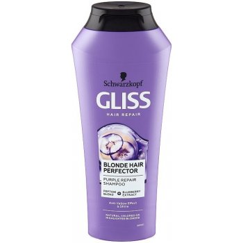 Schwarzkopf Gliss Blonde Perfector fialový šampón 250 ml od 2,99 € -  Heureka.sk