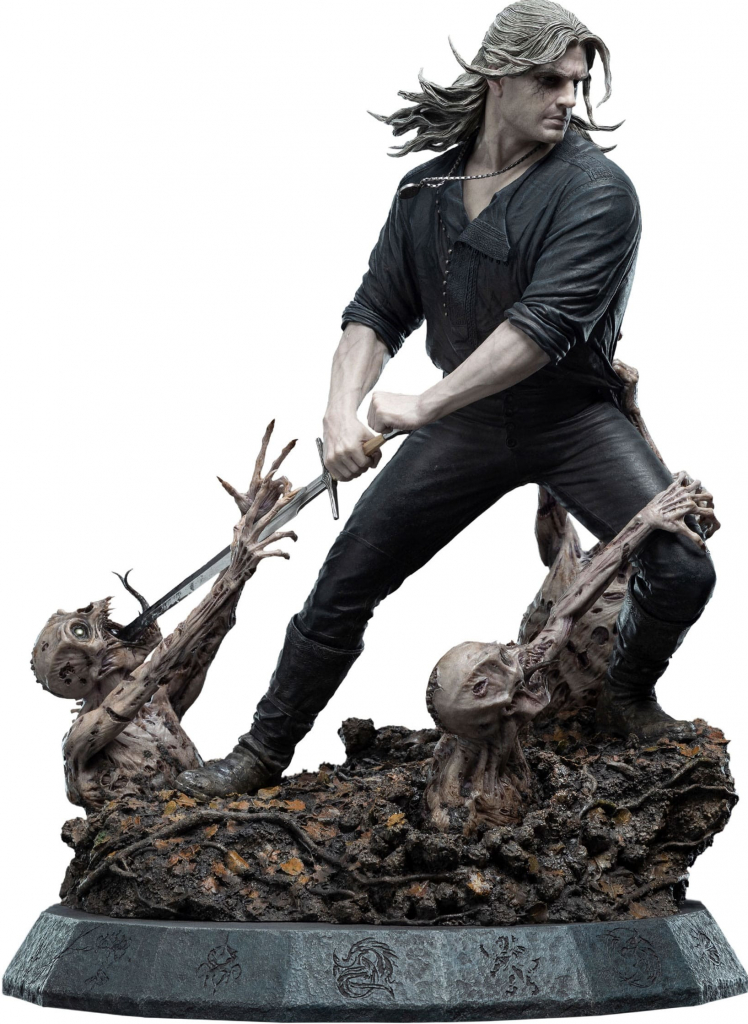 Weta Workshop The Witcher Geralt the White Wolf 51 cm