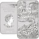 Perth Mint Dragon Silver 1 Oz